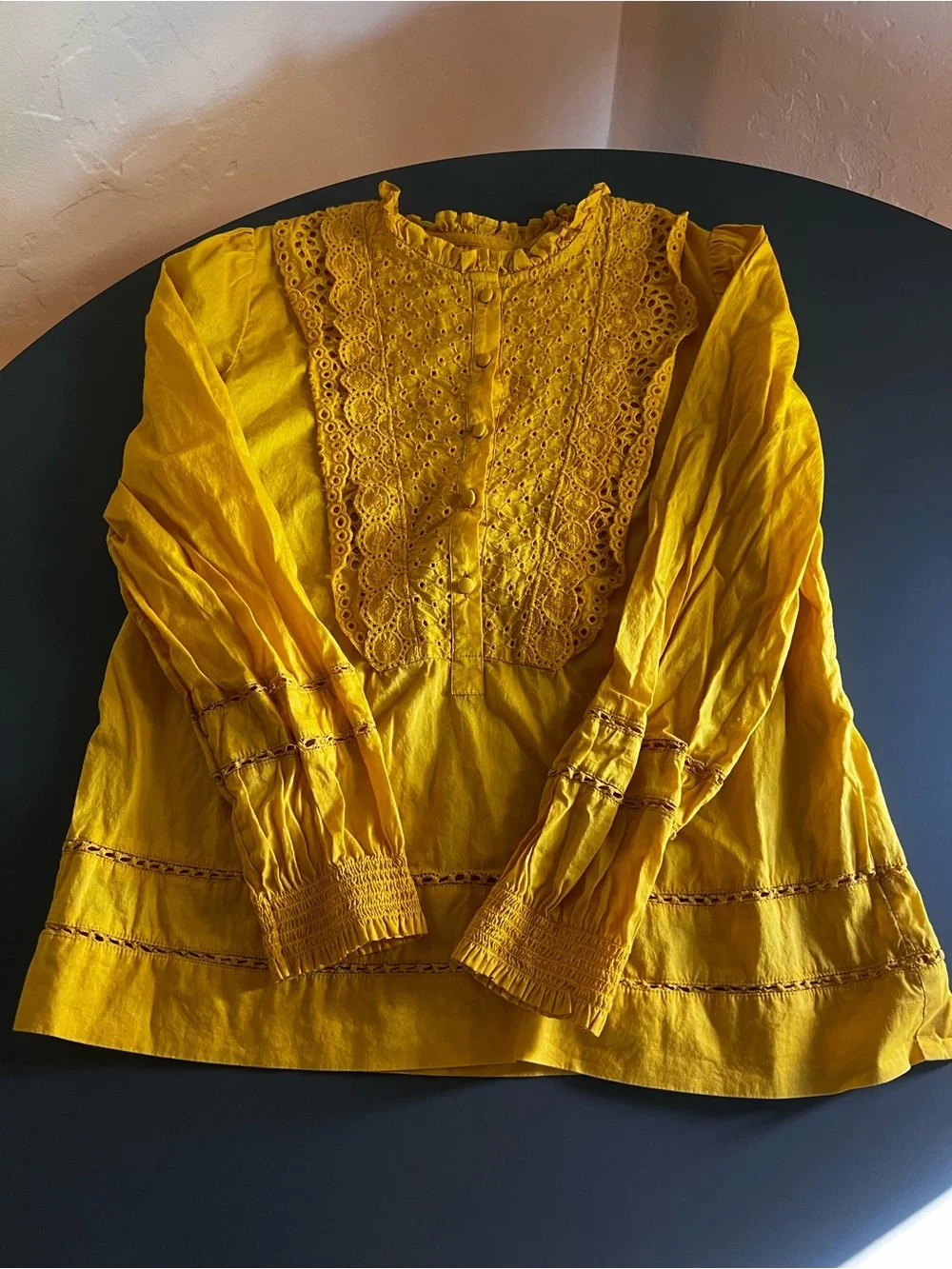 J. Crew vibrant mustard